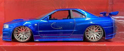 NISSAN Skyline Fast&Furious O'Conner JADA 1:24 NISSAN Skyline Fast&Furious O'Conner JADA 1:24