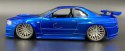 NISSAN Skyline Fast&Furious O'Conner JADA 1:24