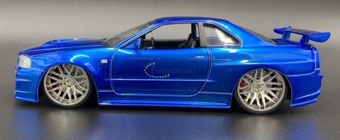 NISSAN Skyline Fast&Furious O'Conner JADA 1:24 NISSAN Skyline Fast&Furious O'Conner JADA 1:24