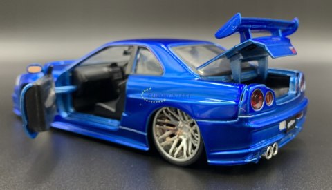 NISSAN Skyline Fast&Furious O'Conner JADA 1:24 NISSAN Skyline Fast&Furious O'Conner JADA 1:24
