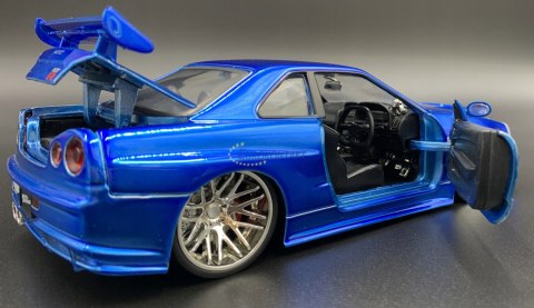 NISSAN Skyline Fast&Furious O'Conner JADA 1:24 NISSAN Skyline Fast&Furious O'Conner JADA 1:24