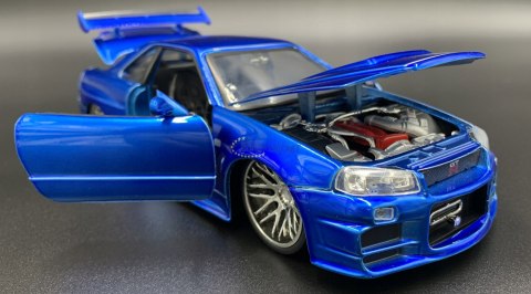 NISSAN Skyline Fast&Furious O'Conner JADA 1:24 NISSAN Skyline Fast&Furious O'Conner JADA 1:24