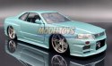 Nissan SKYLINE BNR34 Fast & Furious JADA 1:24