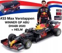 RB16 F1 Red Bull 2020 Verstappen KASK BBurago 1:43