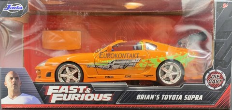 Toyota SUPRA Fast & Furious O'Conner JADA 1:24 Toyota SUPRA Fast & Furious O'Conner JADA 1:24