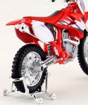 YAMAHA YZ-450F z podstawką model 1:18 Maisto