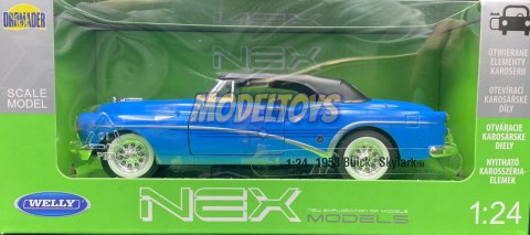 1953 BUICK SKYLARK model 24027 metal WELLY 1:24 1953 BUICK SKYLARK model 24027 metal WELLY 1:24