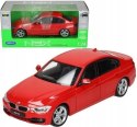 BMW 335i F30 red seria 3 model 24039 Welly 1:24