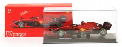 Bolid F1 FERRARI SF21 16 Leclerc KASK BBurago 1:43 Bolid F1 FERRARI SF21 16 Leclerc KASK BBurago 1:43