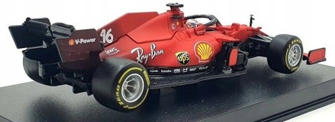 Bolid F1 FERRARI SF21 16 Leclerc KASK BBurago 1:43 Bolid F1 FERRARI SF21 16 Leclerc KASK BBurago 1:43