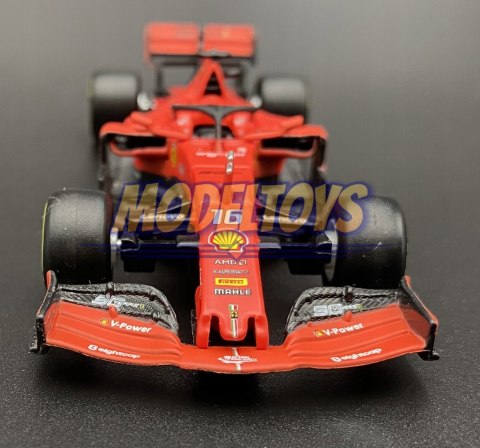 Bolid F1 FERRARI SF90 E. Leclerc #16 BBurago 1:43 Bolid F1 FERRARI SF90 E. Leclerc #16 BBurago 1:43