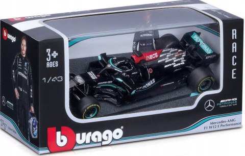 Bolid F1 MERCEDES W12 E #44 Hamilton Bburago 1:43 Bolid F1 MERCEDES W12 E #44 Hamilton Bburago 1:43