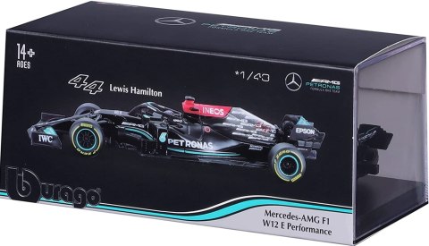 Bolid F1 Mercedes W12 Hamilton KASK BBurago 1:43 Bolid F1 Mercedes W12 Hamilton KASK BBurago 1:43