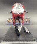 CAGIVA Mito 125 motocykl model 1:18 Welly metalowy