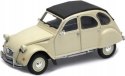 CITROEN 2CV beige model metal WELLY 1:24