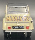 CITROEN 2CV beige model metal WELLY 1:24