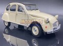 CITROEN 2CV beige model metal WELLY 1:24