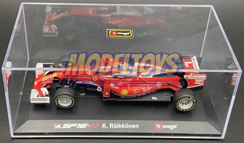 F1 bolid Ferrari SF16-H Raikkonen #7 Bburago 1:32 F1 bolid Ferrari SF16-H Raikkonen #7 Bburago 1:32