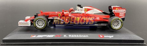 F1 bolid Ferrari SF16-H Raikkonen #7 Bburago 1:32 F1 bolid Ferrari SF16-H Raikkonen #7 Bburago 1:32
