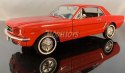 Ford MUSTANG 1/2 Coupe 1964 red 22451 Welly 1:24