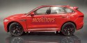 Jaguar F-Pace red metal model 24070 Welly 1:25