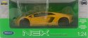 LAMBORGHINI Aventador Coupe MODEL 24033 WELLY 1:24