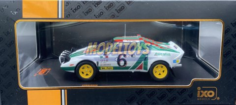 LANCIA STRATOS HF 1976 #6 Waldegard model IXO 1:24 LANCIA STRATOS HF 1976 #6 Waldegard model IXO 1:24