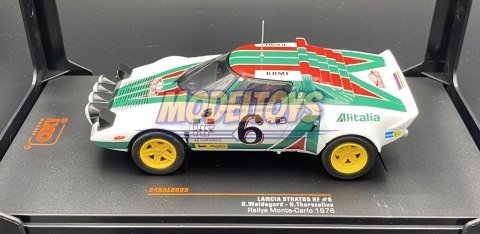 LANCIA STRATOS HF 1976 #6 Waldegard model IXO 1:24 LANCIA STRATOS HF 1976 #6 Waldegard model IXO 1:24