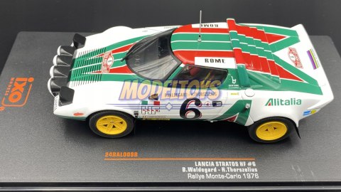 LANCIA STRATOS HF 1976 #6 Waldegard model IXO 1:24 LANCIA STRATOS HF 1976 #6 Waldegard model IXO 1:24