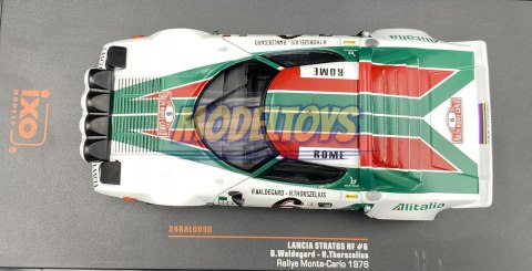 LANCIA STRATOS HF 1976 #6 Waldegard model IXO 1:24 LANCIA STRATOS HF 1976 #6 Waldegard model IXO 1:24