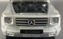 MERCEDES G Class silver samochód model Welly 1:24