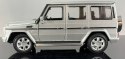 MERCEDES G Class silver samochód model Welly 1:24