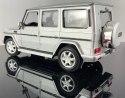 MERCEDES G Class silver samochód model Welly 1:24