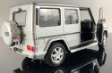 MERCEDES G Class silver samochód model Welly 1:24