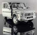 MERCEDES G Class silver samochód model Welly 1:24