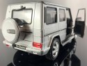 MERCEDES G Class silver samochód model Welly 1:24