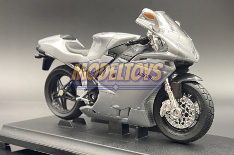 MV AGUSTA F4 S 1+1 motocykl 1:18 Welly metalowy MV AGUSTA F4 S 1+1 motocykl 1:18 Welly metalowy