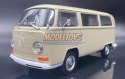 VW Volkswagen T2 1972 beige model 22472 WELLY 1:24