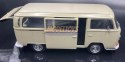 VW Volkswagen T2 1972 beige model 22472 WELLY 1:24