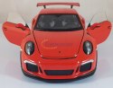 2016 PORSCHE 911 GT3 RS red MODEL METAL WELLY 1:24