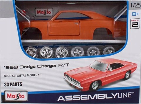 DODGE Charger 1969 1:25 do składania Maisto 39256