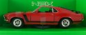 Ford MUSTANG Boss 302 1970 red model Welly 1:24