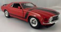 Ford MUSTANG Boss 302 1970 red model Welly 1:24