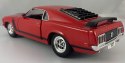 Ford MUSTANG Boss 302 1970 red model Welly 1:24