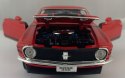 Ford MUSTANG Boss 302 1970 red model Welly 1:24