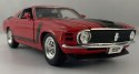 Ford MUSTANG Boss 302 1970 red model Welly 1:24