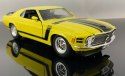 Ford MUSTANG Boss 302 1970 yellow model Welly 1:24