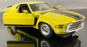 Ford MUSTANG Boss 302 1970 yellow model Welly 1:24