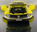 Ford MUSTANG Boss 302 1970 yellow model Welly 1:24