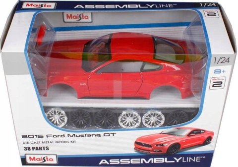 Ford MUSTANG GT 2015 1:24 do składania Maisto Ford MUSTANG GT 2015 1:24 do składania Maisto